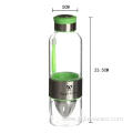 500ml hot products glass water bottle with silicone sleeve